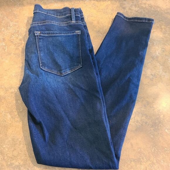 Frame Le Skinny de Jeanne Snap Ankle Hem Jeans Size 25 - Picture 7 of 10